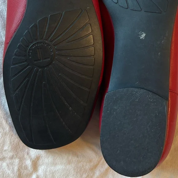 Trotters Comfort Red Leather Ballet Flat - Picture 15 of 15